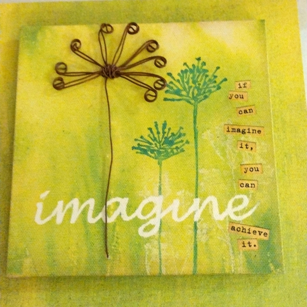 Small wall plaque